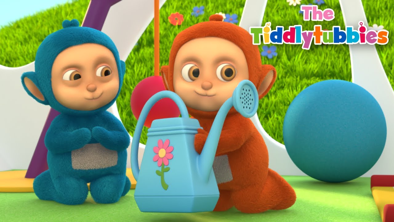 Teletubisie ★ NOWE Tiddlytubbies 3D sezon 4! ★ Odcinek 19: Magiczna konewka