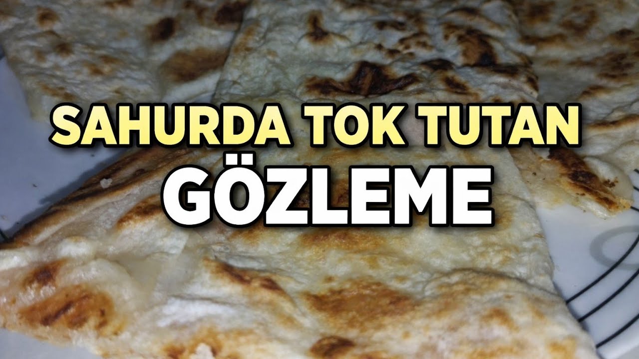 &ldquo;Sahurda Tok Tutan Pratik Tarif! 💯Hazır Yufkayla Patatesli G&ouml;zleme&rdquo;Patatesli g&ouml;zleme nasıl yapılır 😍