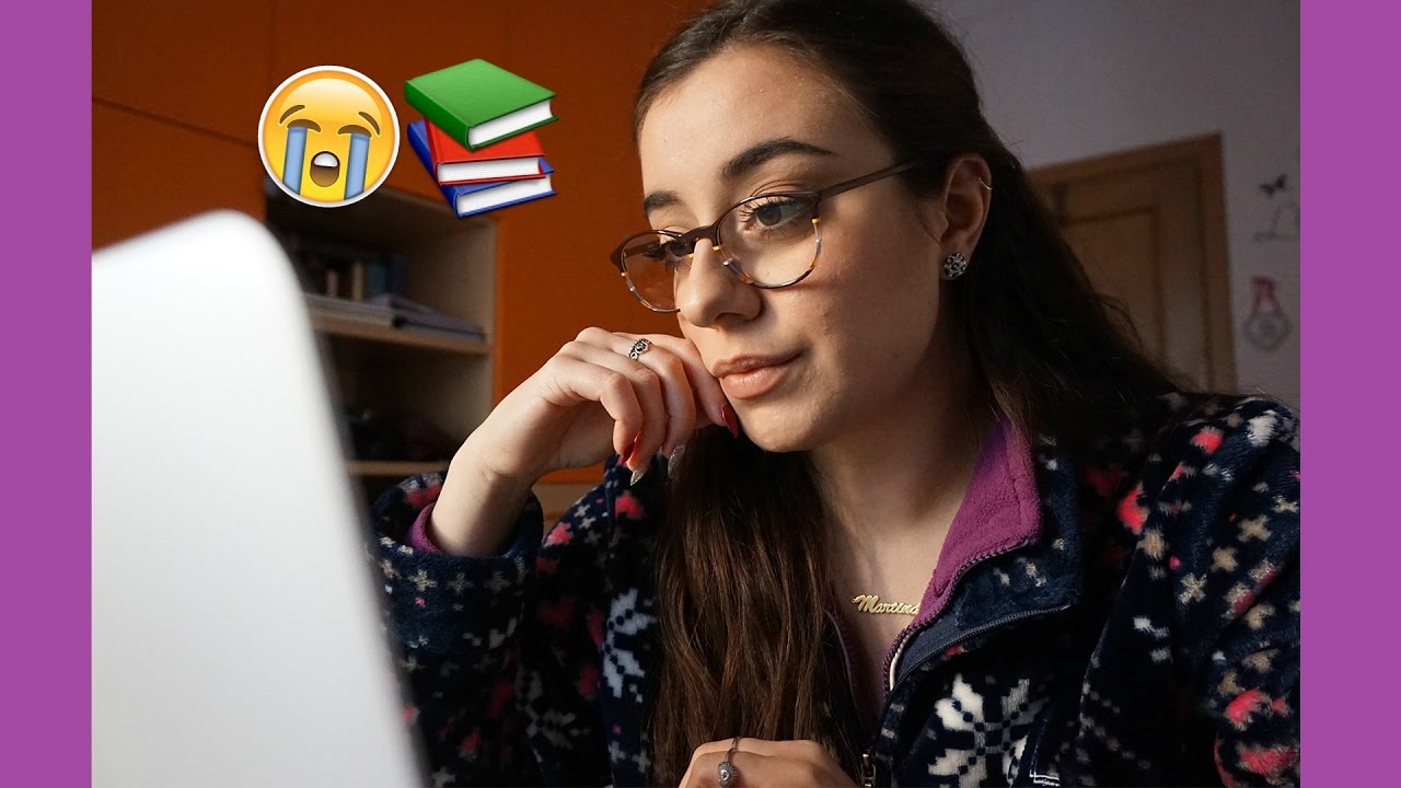 GIORNATA DI STUDIO INTENSA! 📚 | STUDY-VLOG 09/01/17