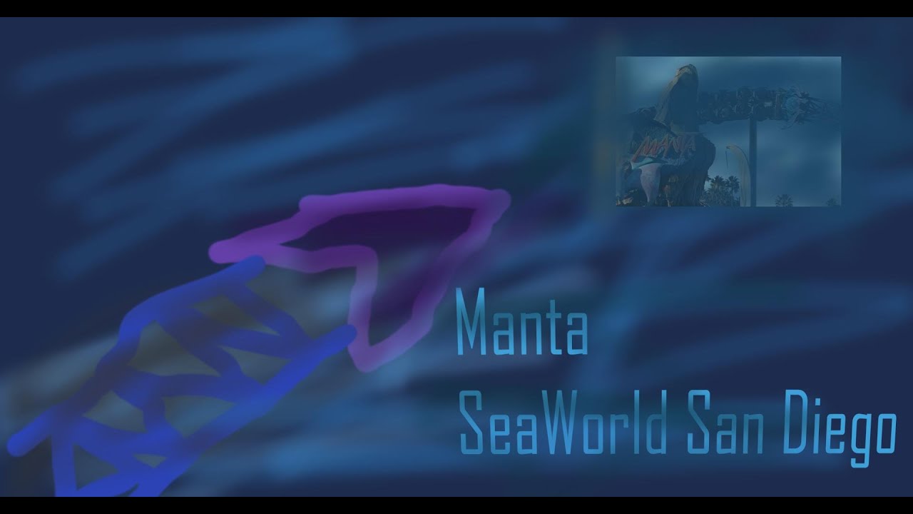 Diesel's Coaster Review: Manta at Seaworld San Diego (Review #3)
