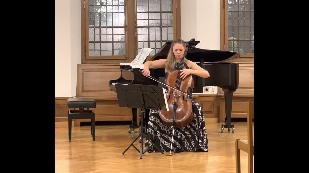 Camilla Holler PIECE for cello solo (V. Dubrovina)