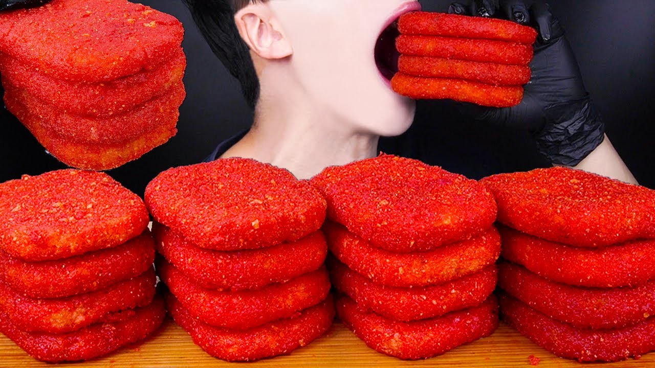 ASMR HOT CHEETOS HASH BROWNS SPICY CHEESY COOKING MUKBANG 치토스 해쉬브라운 먹방 ハッシュブラウン 咀嚼音 EATING SOUNDS
