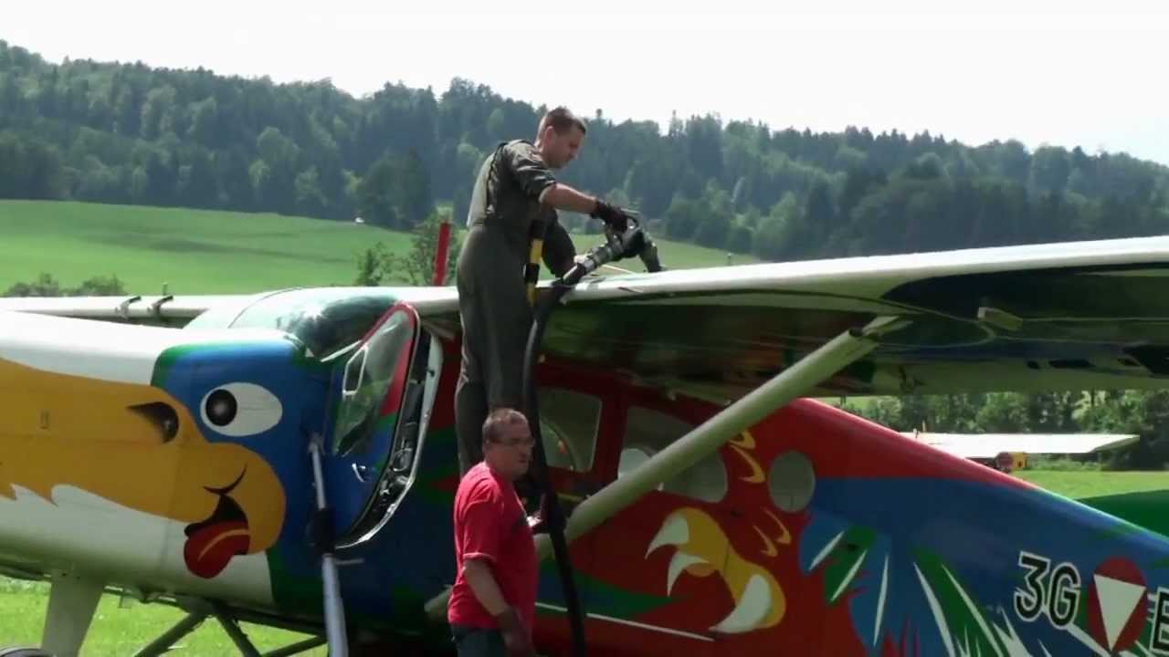 Porter Flugbetrieb 2011 Thalgau HD