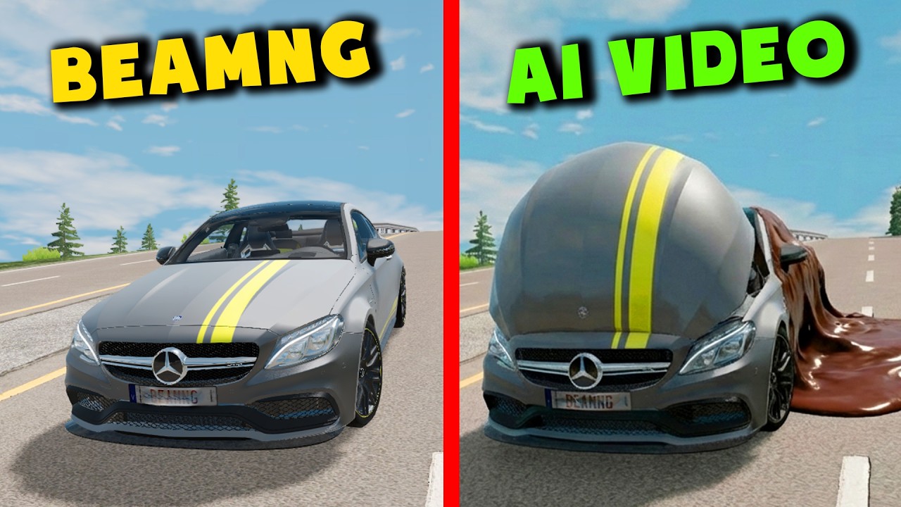 BeamNG.drive vs. AI Chaos: Epic Realistic Crashes & Wild Stunts! #39