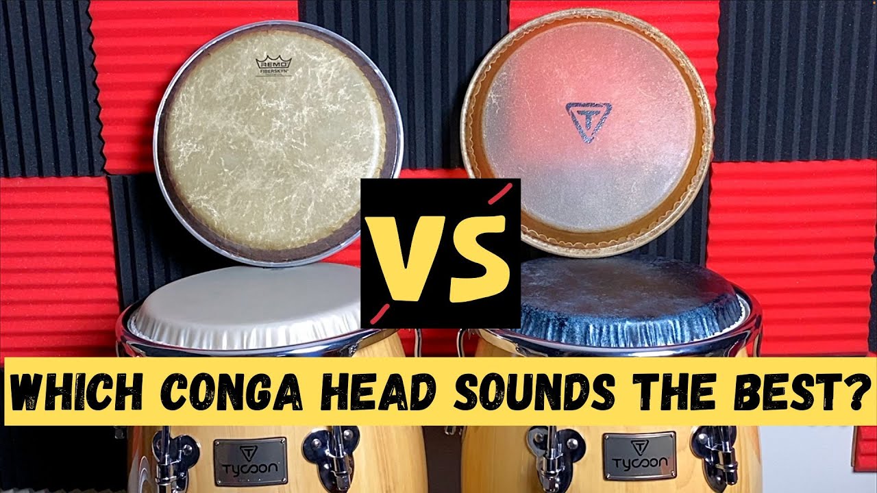 Which Conga Head Sounds The Best? | Synthetic VS Rawhide