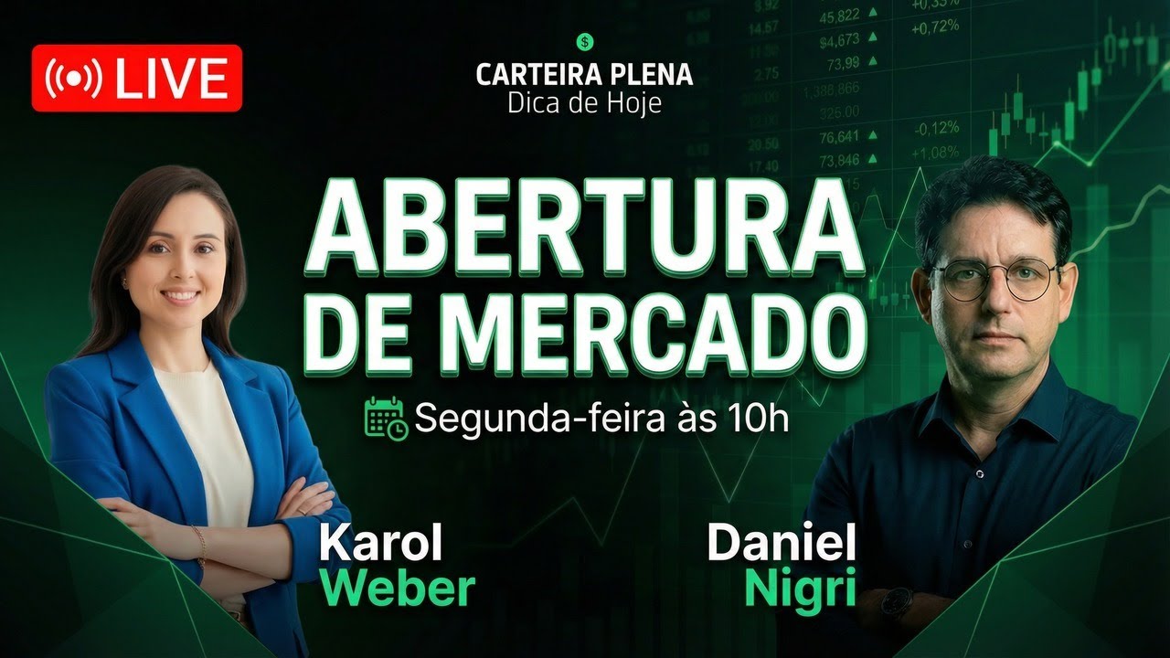 Abertura de mercado da Carteira Plena 📱