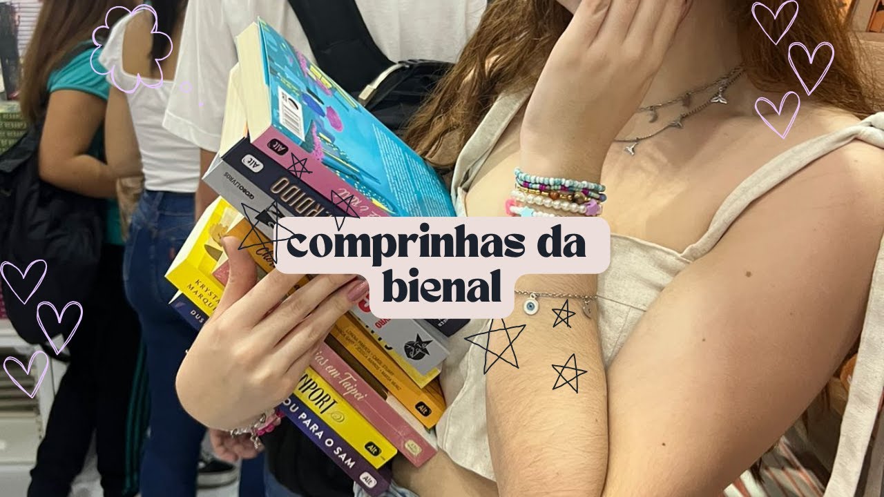 Os 17 livros que comprei na bienal !
