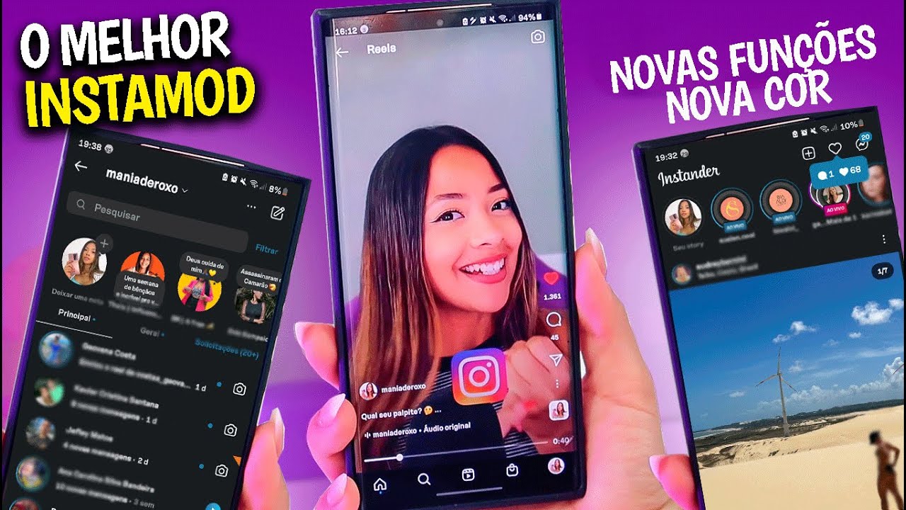 INSTANDER ATUALIZADO COM QUALIDADE MÁXIMA! NOVA COR E FUNÇÃO NOTAS DISPONIVEL V.17.2