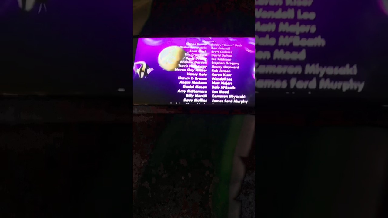 finding Nemo 3099 end credits