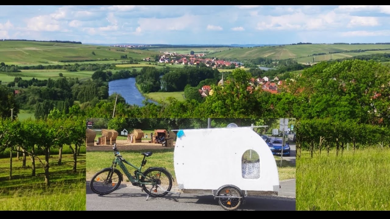 Erfahrung Fahrrad Wohnwagen - Ausleihen - bau,  was ich anders machen würde