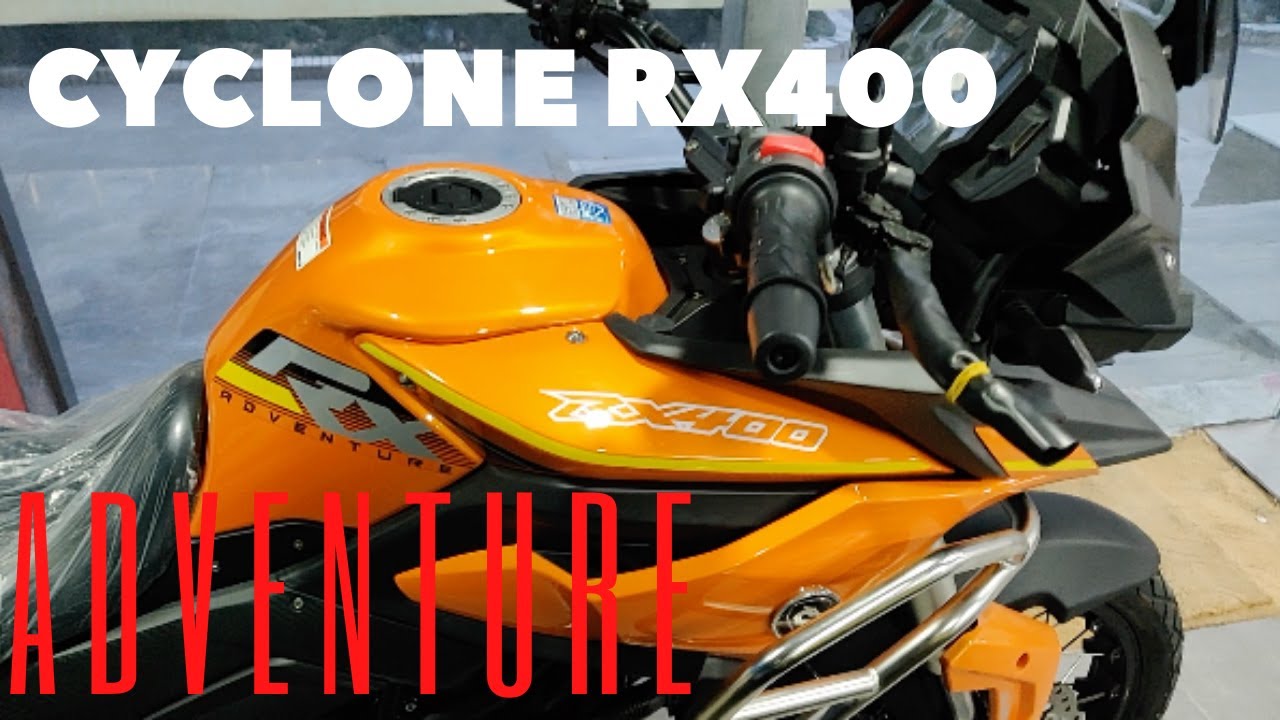 CYCLONE RX400 Adventure Motorcycle 2021 || WALKAROUND