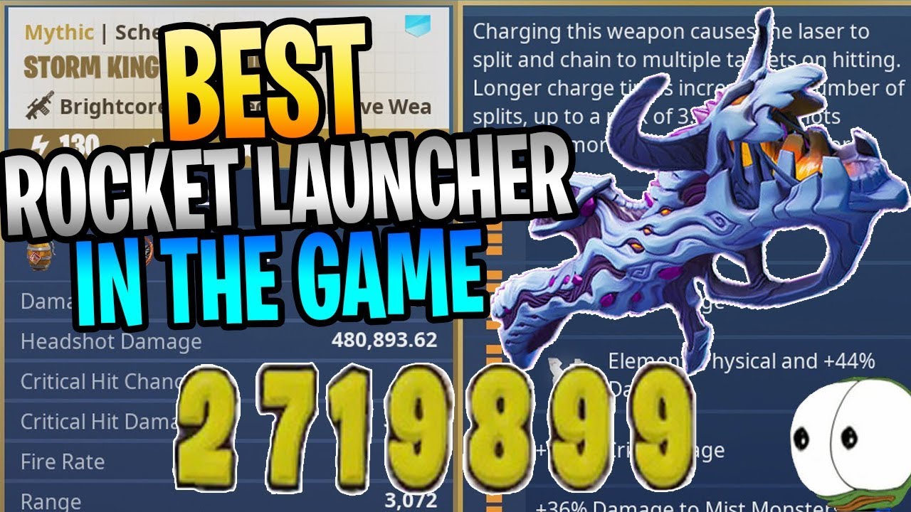 😱2.7 MILLION DAMAGE😱New MYTHIC STORM KING'S WRATH STW Gameplay