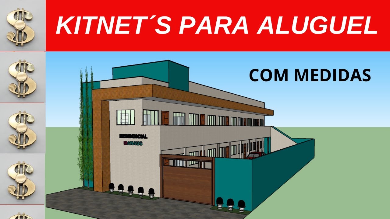 #33 - PROJETO DE 10 KITNET´S PARA ALUGAR - VERSÃO 01/02