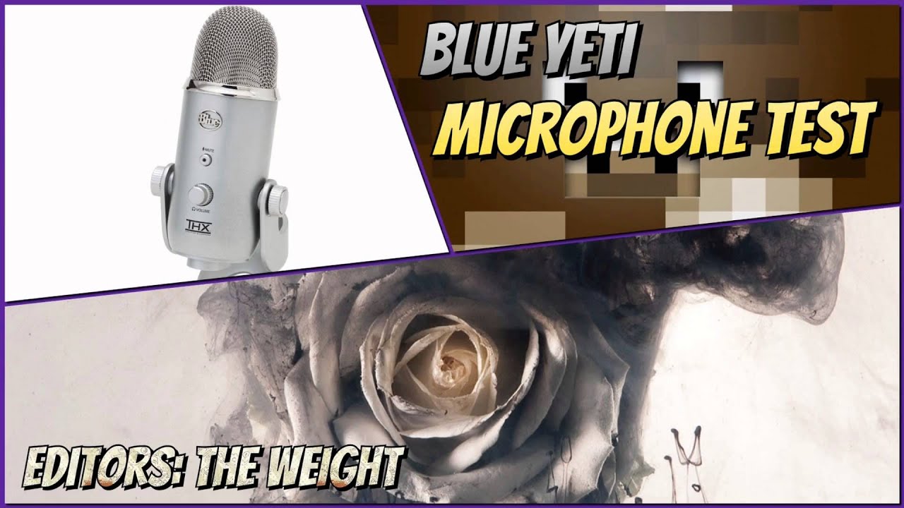 @BlueMicrophones Yeti USB Microphone Test: Editors 