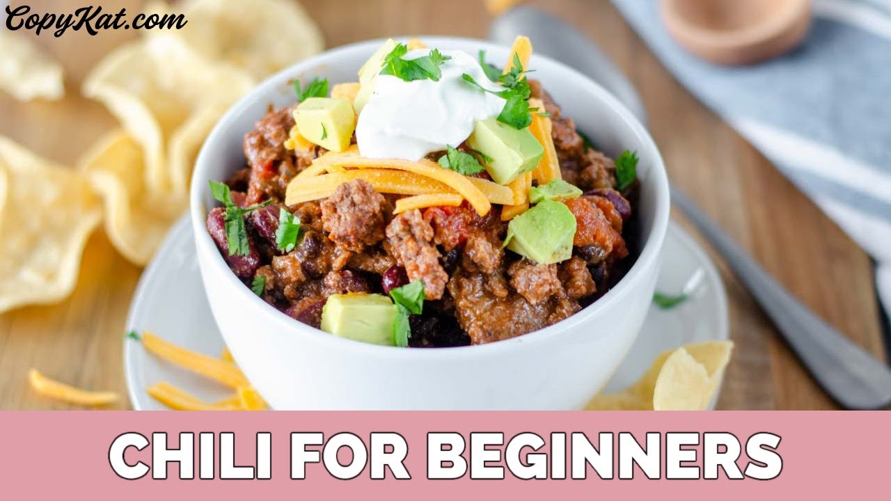Как приготовить чили для начинающих