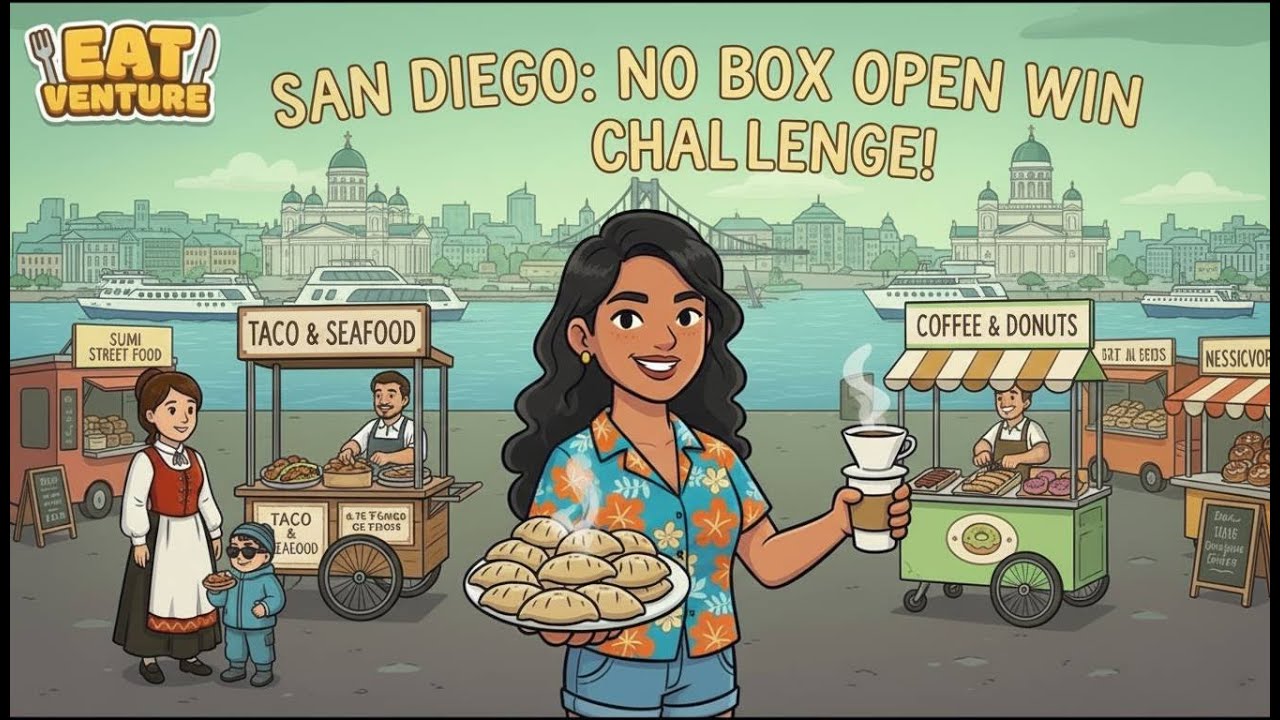 No Box Open Level Completion With Rich Hacks 🌮 #SanDiego #khelxasplays #eatventure