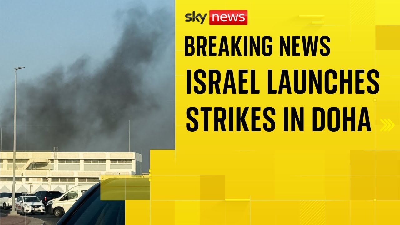Israel launches strikes targeting Hamas leaders in Qatar's capital Doha