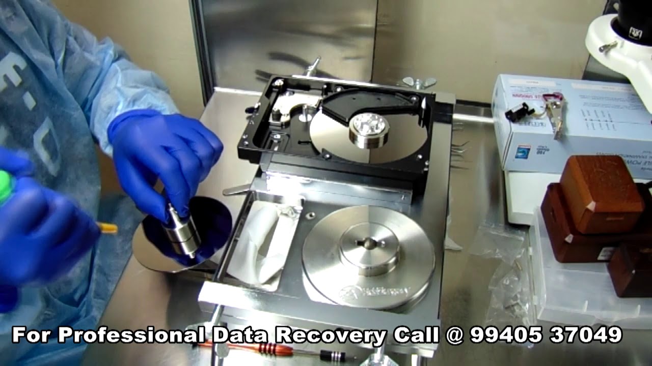 WD 2TB Platter Extraction