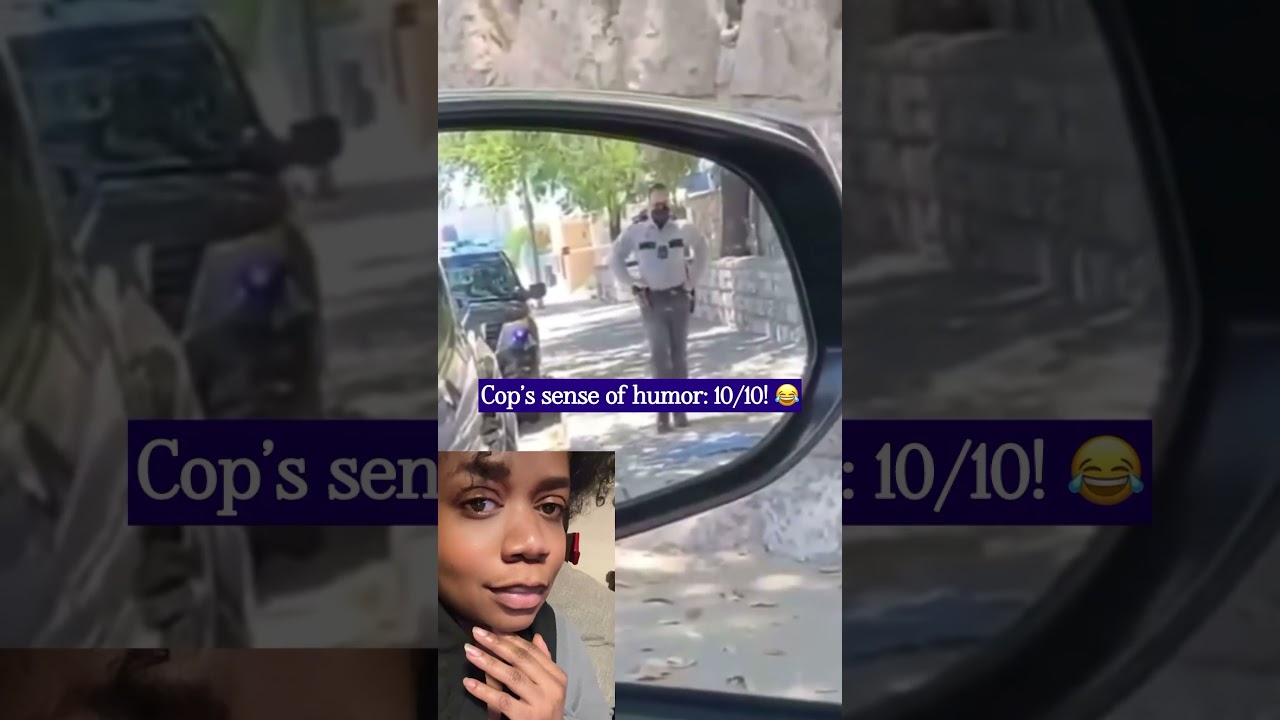 Cop&rsquo;s Reaction To Bumper Sticker Is PERFECT! 😂This will NEVER get old! (Music added: Crazy In Love)