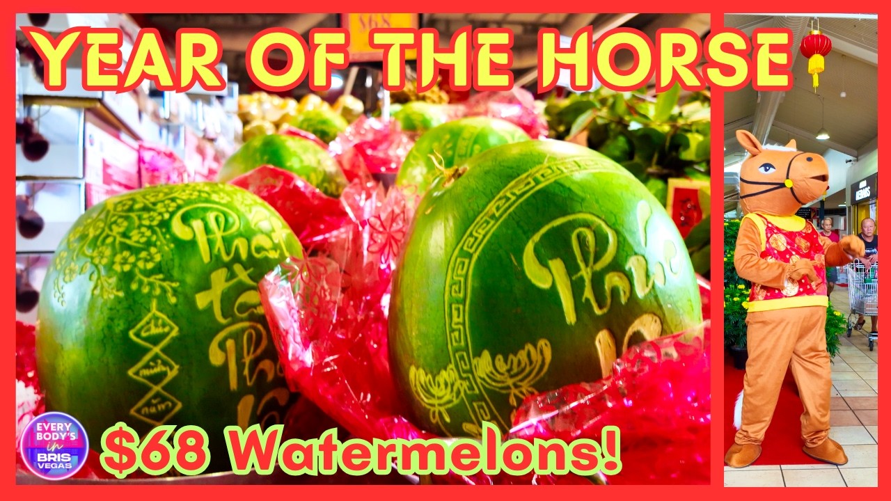 Happy Lunar New Year!・Inala Civic Centre Walk・Year of the Fire Horse 2026・4K Brisbane Walks