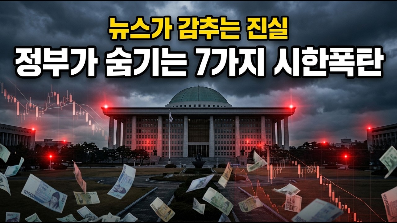 정부가 절대 말 안 하는 한국 경제의 불편한 진실 7가지