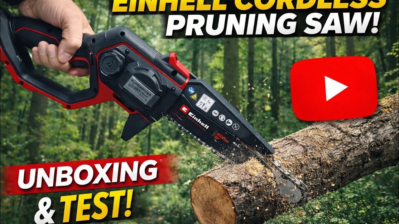 Einhell GP-PS 18/20 Li BL Review & Cutting Test