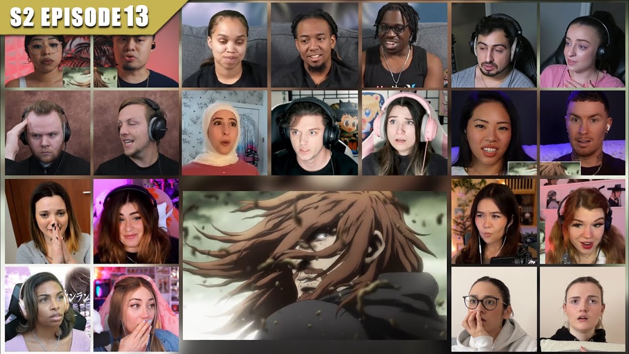 [Full Episode] Vinland Saga Season 2 Episode 13 Reaction Mashup | ヴィンランド・サガ