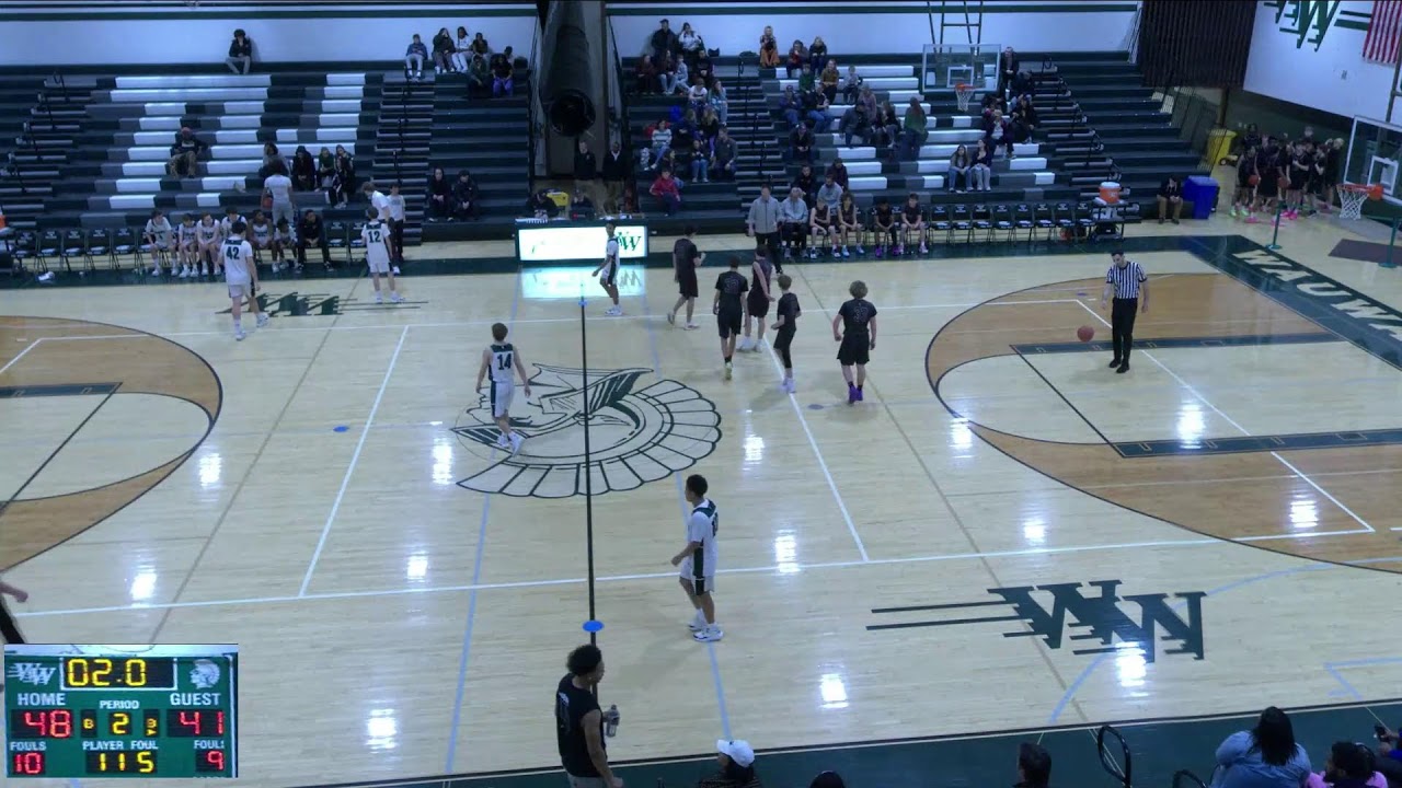 Wauwatosa West vs. Menomonee Falls JV2 Boys Basketball 1-16-26