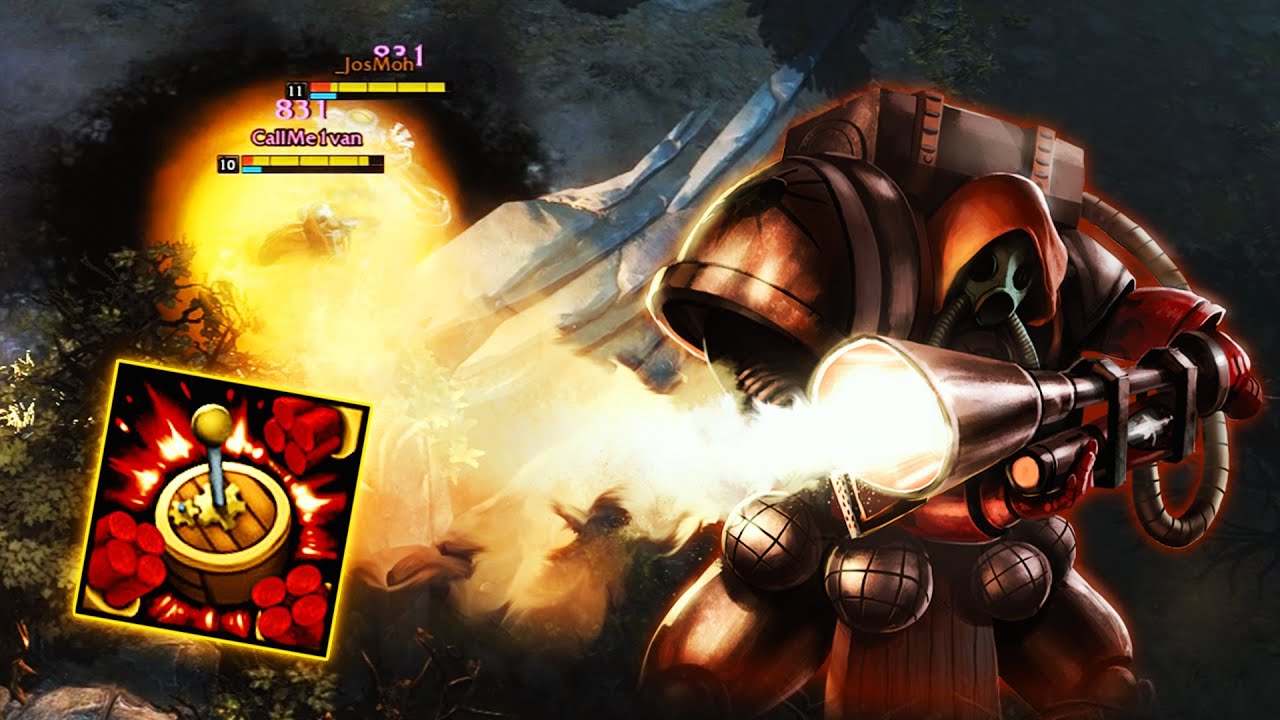Mekx Explosive Engineer | HoN Gameplay