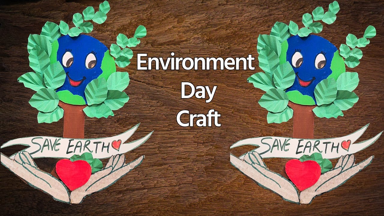 World Environment Day Craft | Environment Day Craft Ideas | Earth Day Craft | Eco-Friendly Crafts