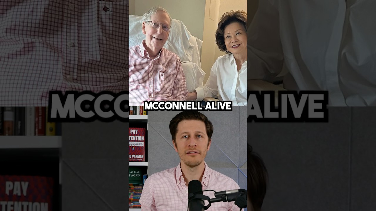 Five weeks later, where is Mitch McConnell? #shorts