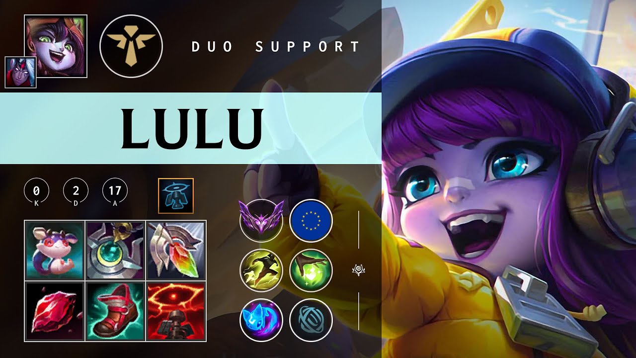 Lulu Support vs Bard - EUW Master Patch 26.02