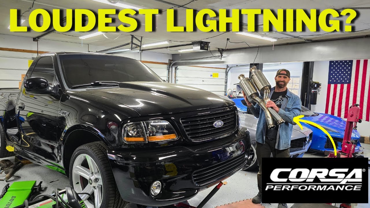 I Built a Fully Custom Exhaust For My SVT Lightning! SOUNDS INSANE!!