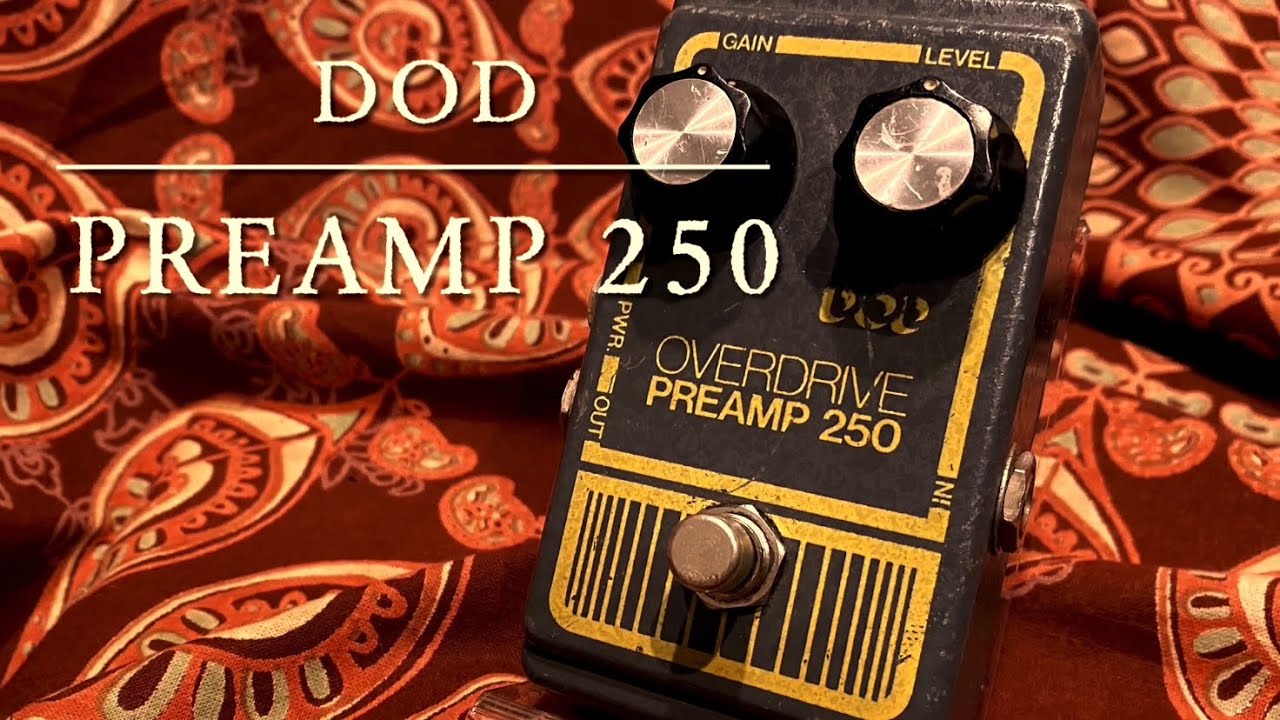 DOD PREAMP 250 Vintage Gray Box