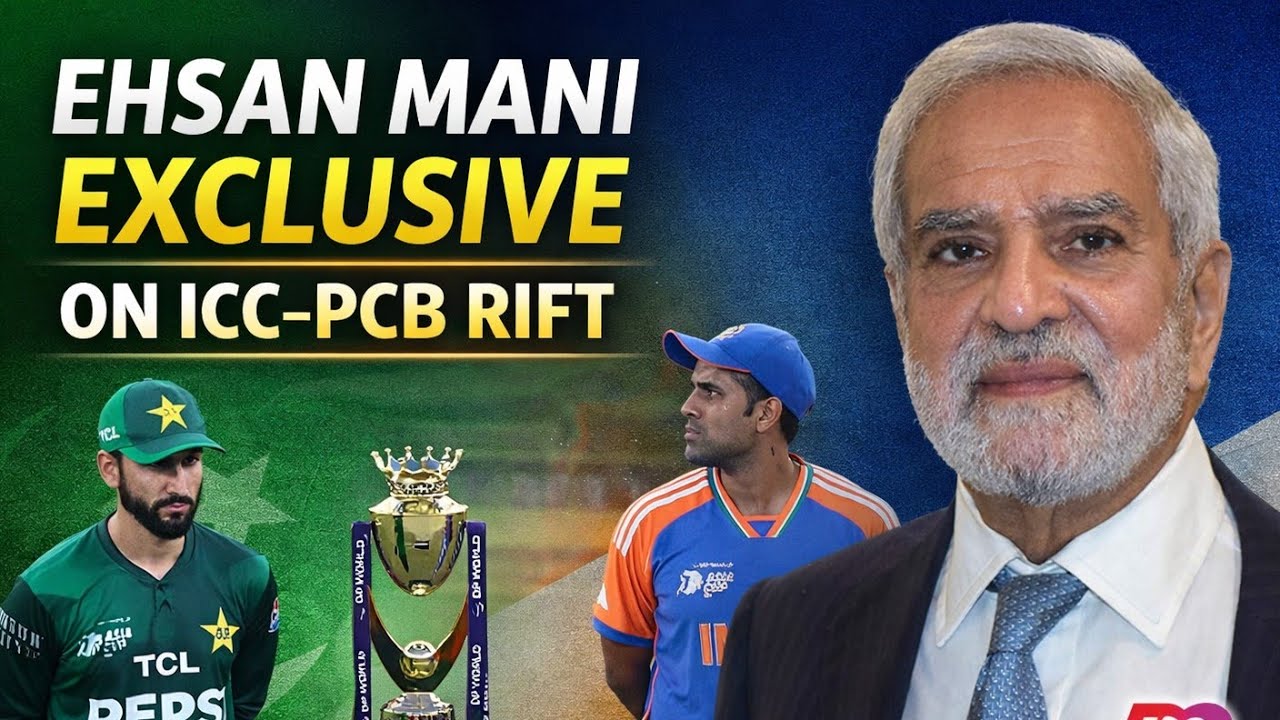 🚨Former ICC President & PCB Chairman Ehsan Mani ne ongoing ICC-PCB rift par khulkar baat ki