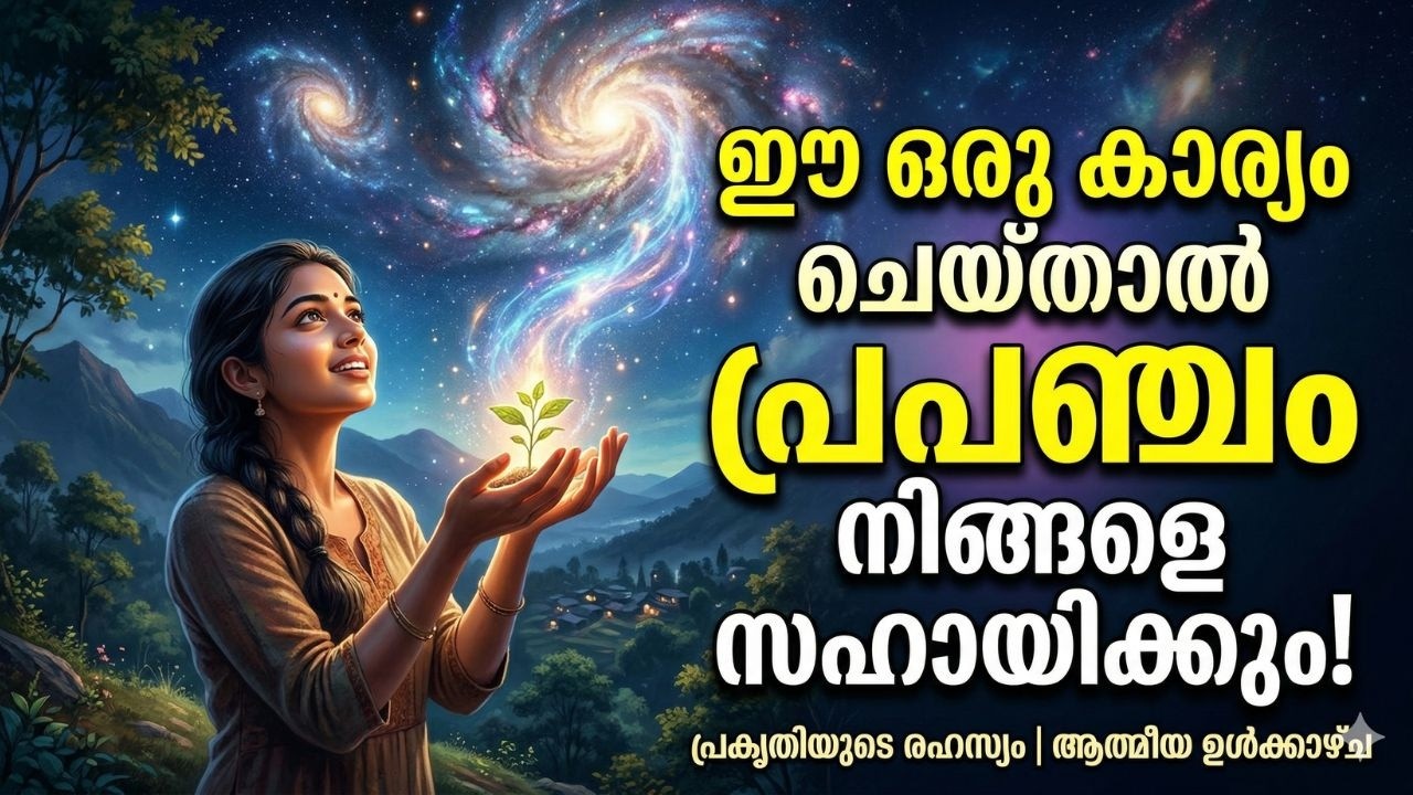 ഈ ഒരു കാര്യം ചെയ്താൽ പ്രപഞ്ചം നിങ്ങളെ സഹായിക്കും! | Universal Laws Explained