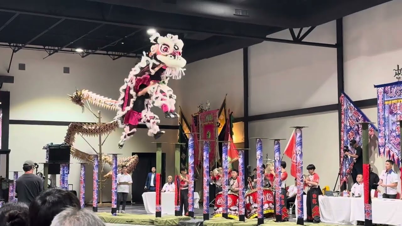 USADLDSA Jong Competition 2024 // Leung’s White Crane KSK Dragon & Lion Dance Association
