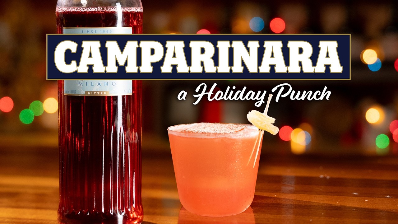 Этот праздничный пунш Кампари был потерян, но не забыт