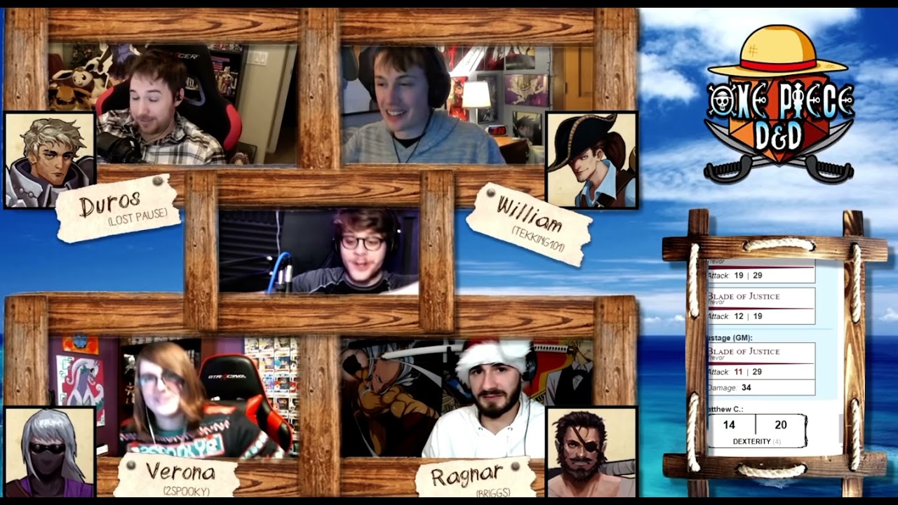 WILLIAM SURVIVES TREVOR’S ASSAULT, STEALS HIS SWORD, AND BLINDS HIM - One Piece D&D Clip