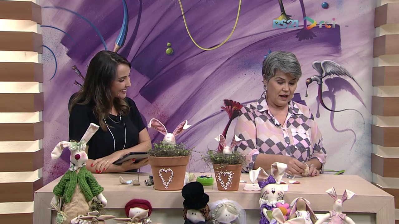 Coelhinhos para mesa por Sara Sardim - 01/03/2017 - Mulher.com P1
