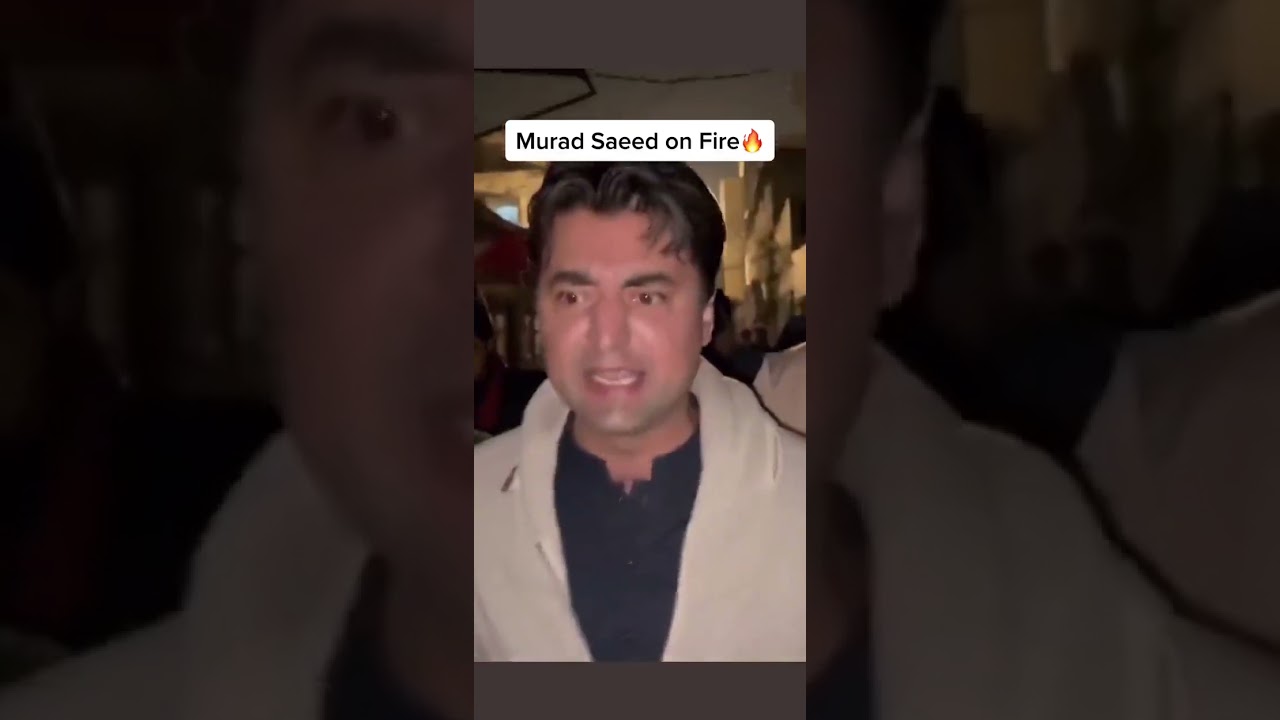 Murad ali saeed on fire -  angry mood - kisi k baap ka yeh mulk nahin hai