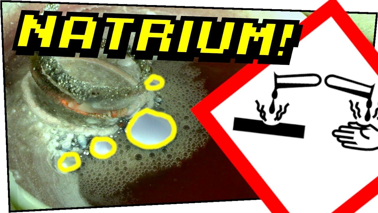 NATRIUM SELBER HERSTELLEN! Schmelzflusselektrolyse von Natriumhydroxid   Gefährliche Experimente #13