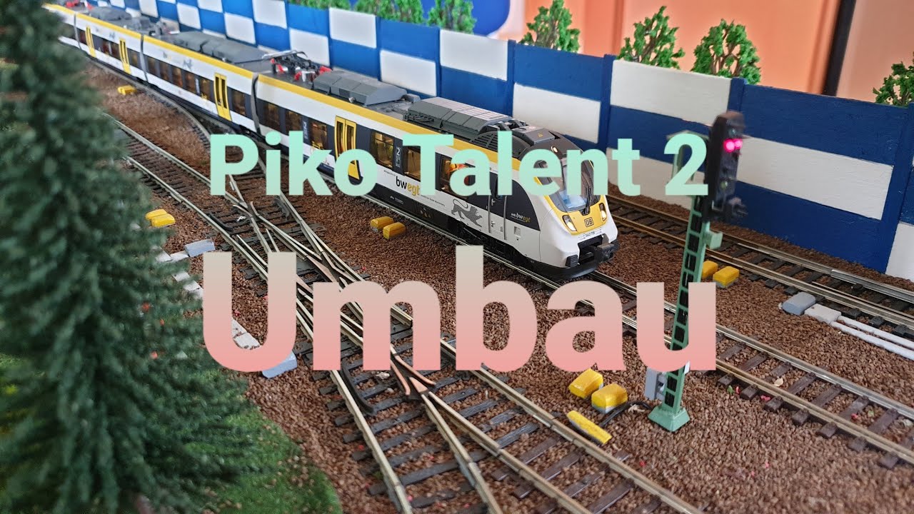 Umbau Piko Talent 2: Umbau der Inneneinrichtung und Technik leicht erklärt mit Schaltplan