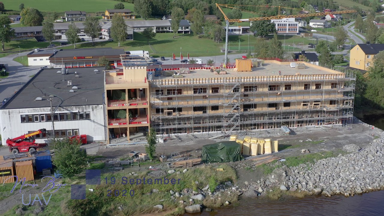 Nesset Helsehus - Konstruksjon timelapse