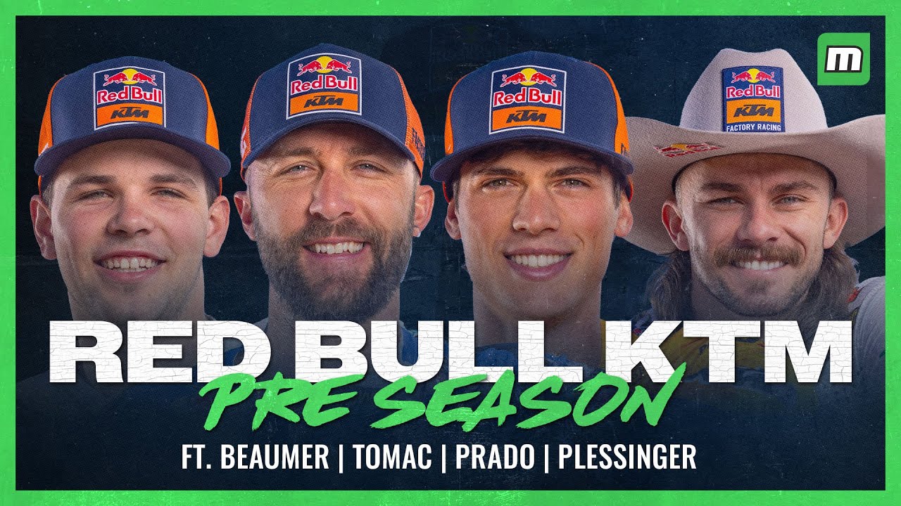 Томак, Плессинджер, Прадо и Бомер из Red Bull KTM с нетерпением ждут SMX 2026 | Предсезонье