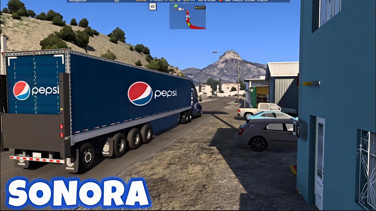 TRÁILER DE PEPSI CRUZANDO SONORA 🇲🇽/AMERICAN TRUCK SIMULATOR 