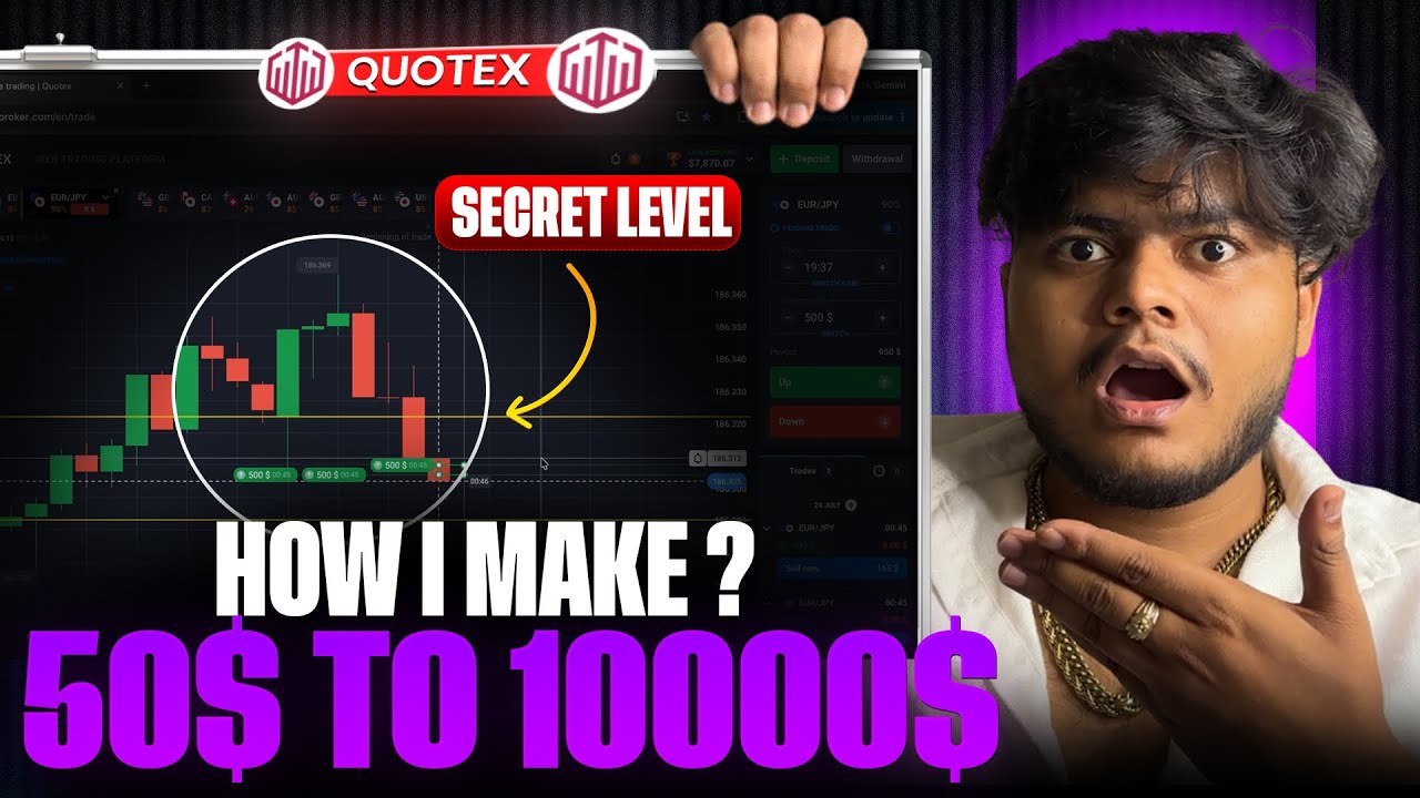 Quotex | My Personal 1 Min Sureshot Strategy | Quotex Trading Strategy