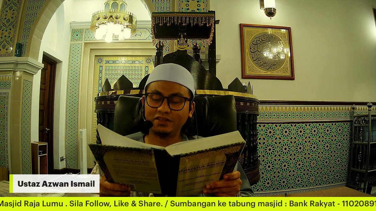 {{LIVE}} Kuliah Subuh- Masjid Raja Lumu Kuala Selangor