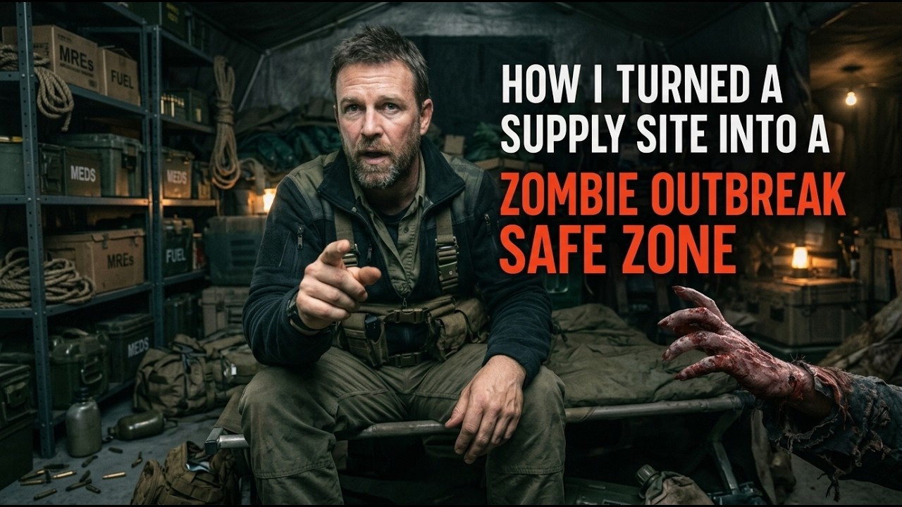 I Found a National Guard Supply Site and Turned It Into a Safe Zone During the Zombie Outbreak