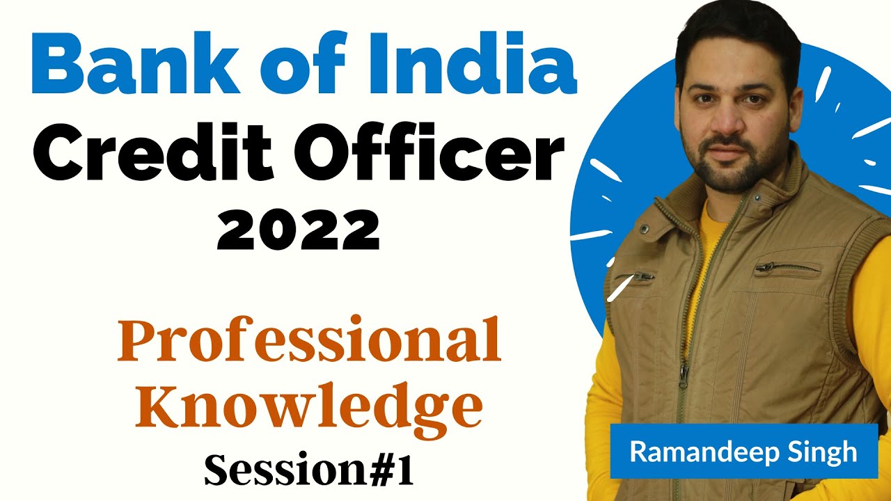 Bank of India Credit Officer 2022: Professional Knowledge Quiz #1